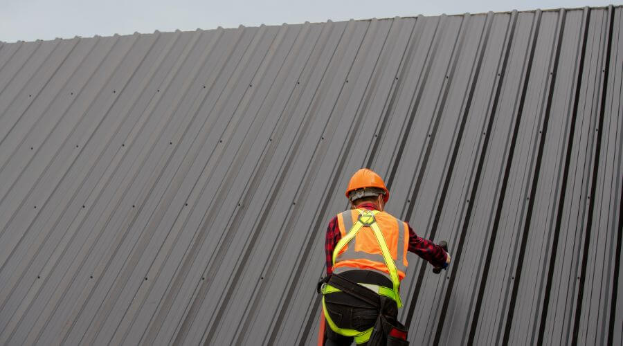 Professional metal roof installation in Clarks Point, AK